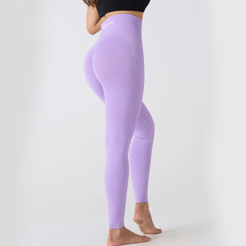 Seamless High Waist Hip Lift Belly Tight Yoga Pants