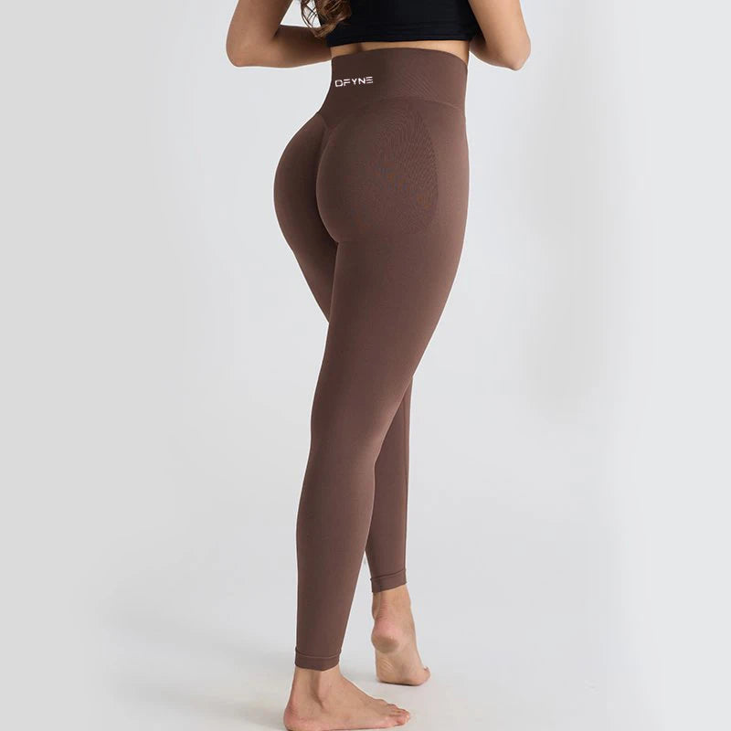 Seamless High Waist Hip Lift Belly Tight Yoga Pants