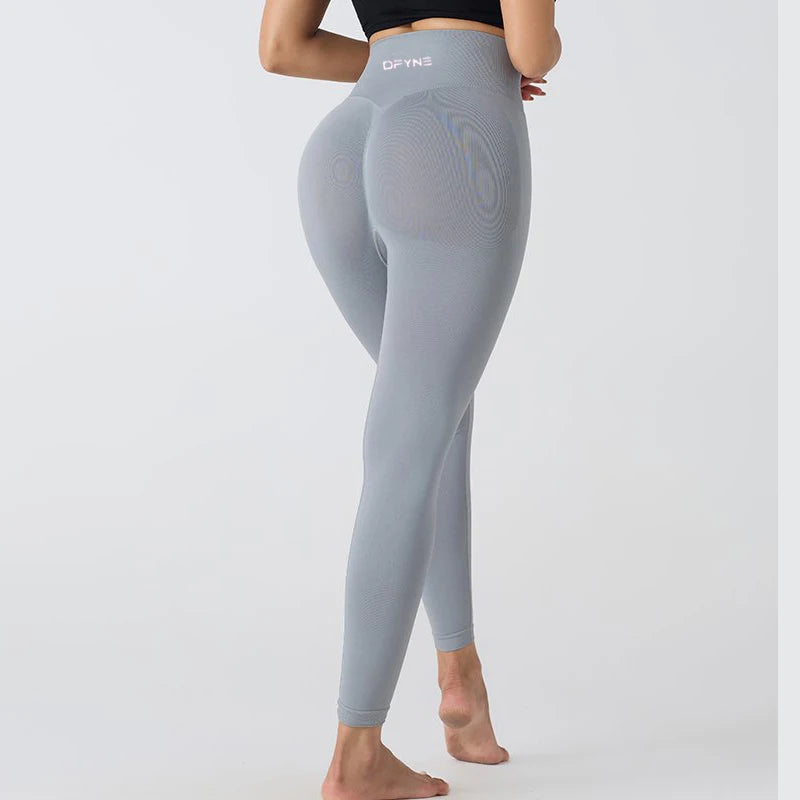 Seamless High Waist Hip Lift Belly Tight Yoga Pants