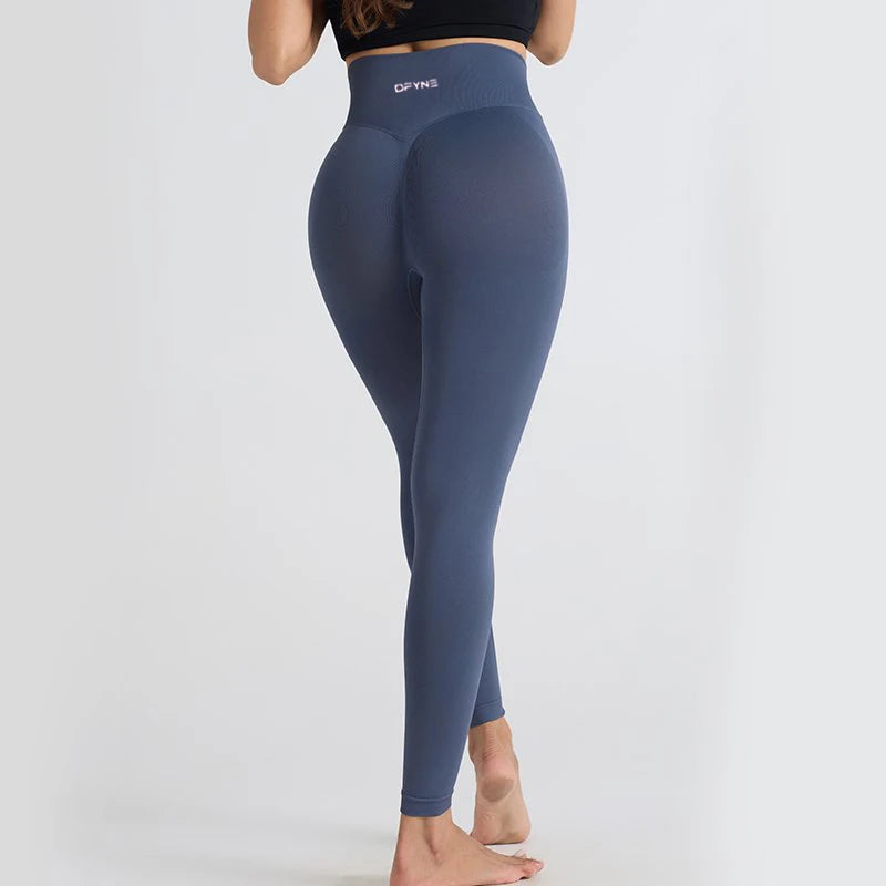 Seamless High Waist Hip Lift Belly Tight Yoga Pants