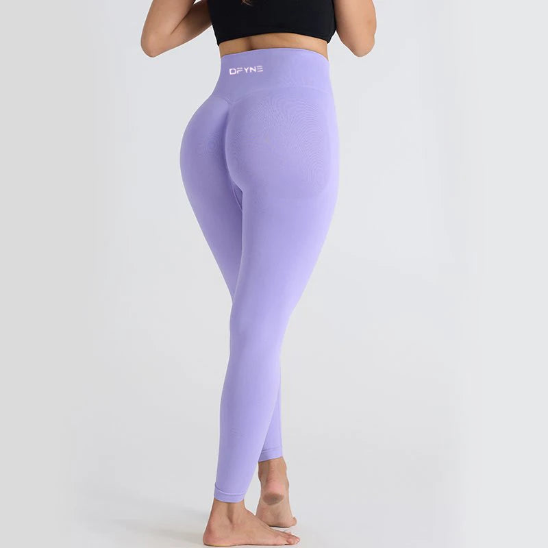 Seamless High Waist Hip Lift Belly Tight Yoga Pants