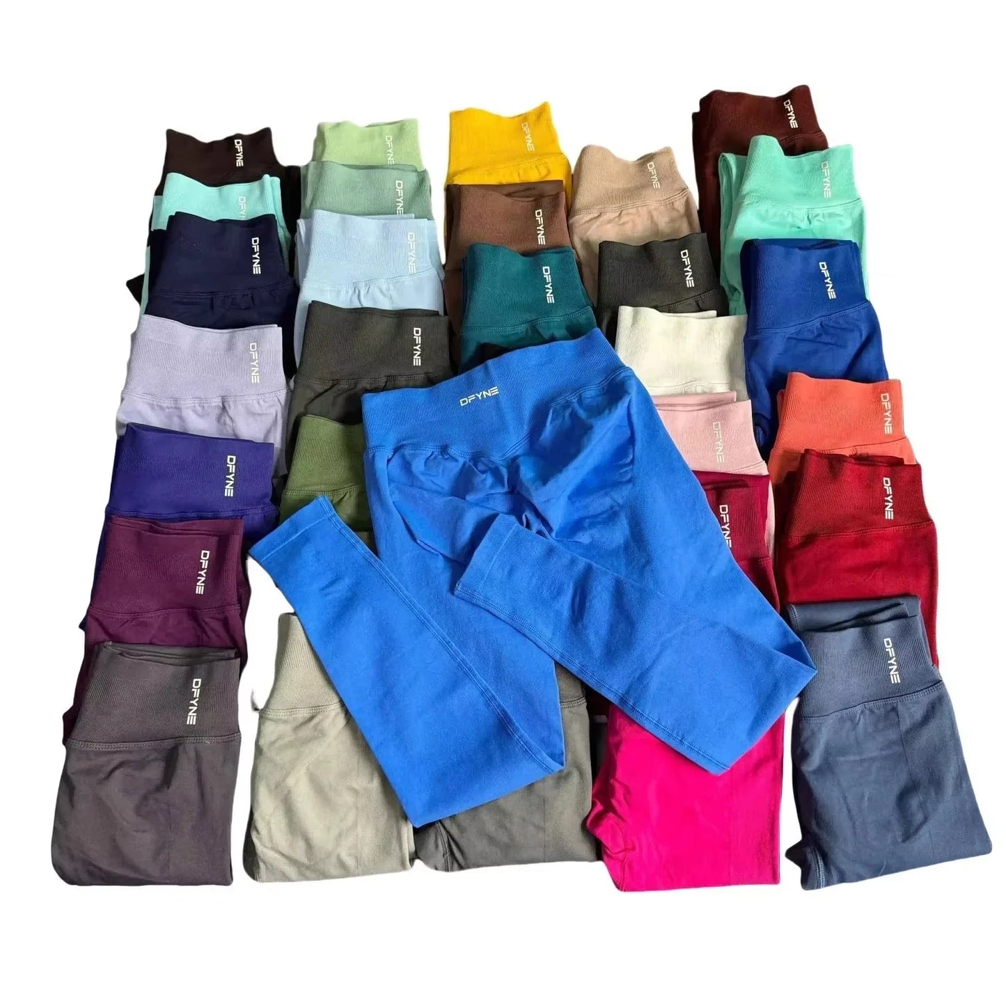 Seamless High Waist Hip Lift Belly Tight Yoga Pants