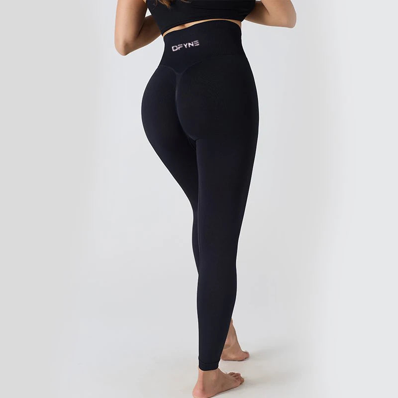 Seamless High Waist Hip Lift Belly Tight Yoga Pants